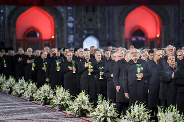 مراسم خطبه خوانی شب شهادت امام رضا (ع)