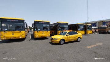 اختصاص ۲۰ اتوبوس برای جابه‌جایی زائران «ارْض طوس» در ورامین