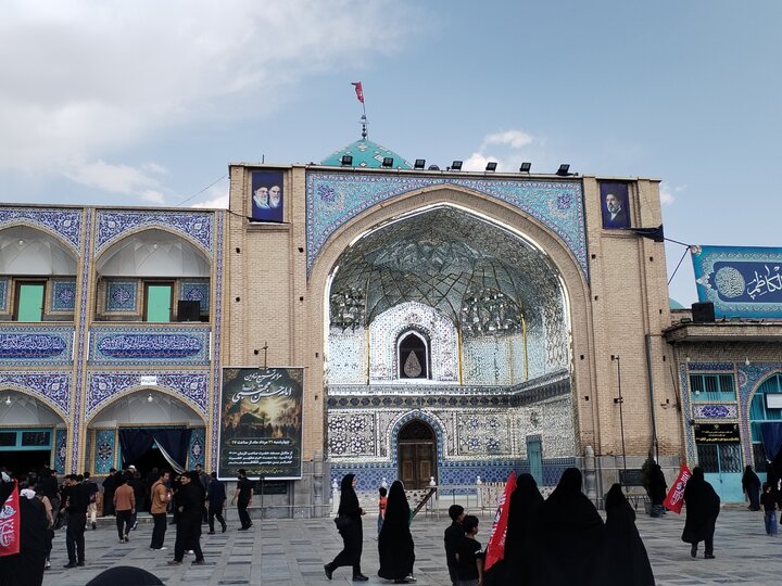 میزبانی آستان حرم جعفر بن موسی(ع) از عزاداران رضوی
