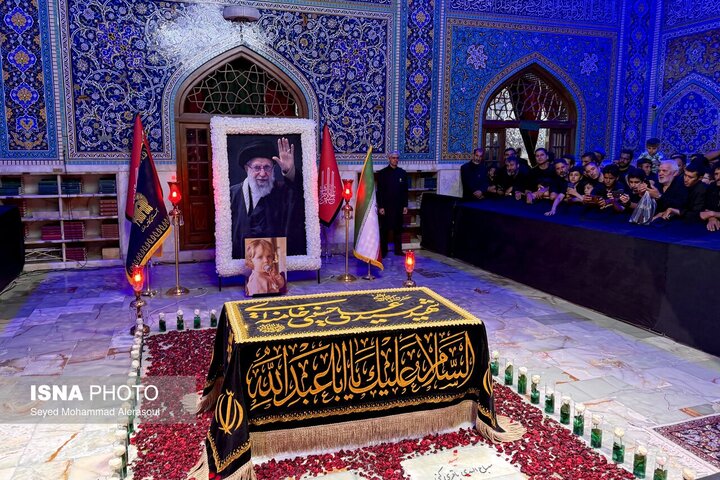  برگزاری مراسم چهلم رهبر شهید در حرم رضوی