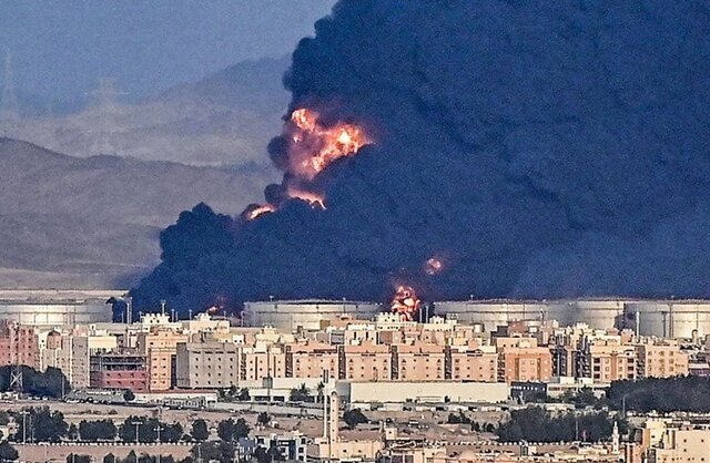 Yemeni forces target Saudi Aramco refinery with drones
