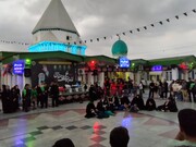 اجرای نمایش فضای باز «رقیه میناب» در آمل؛ روایت پیوند عاشورا و شهادت دانش‌آموزان مینابی