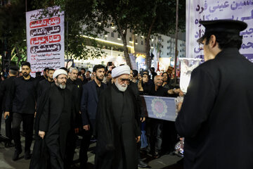آیت‌الله احمد مروی، تولیت آستان قدس رضوی در مراسم شام غریبان شهادت امام رضا(ع) در حرم مطهر رضوی