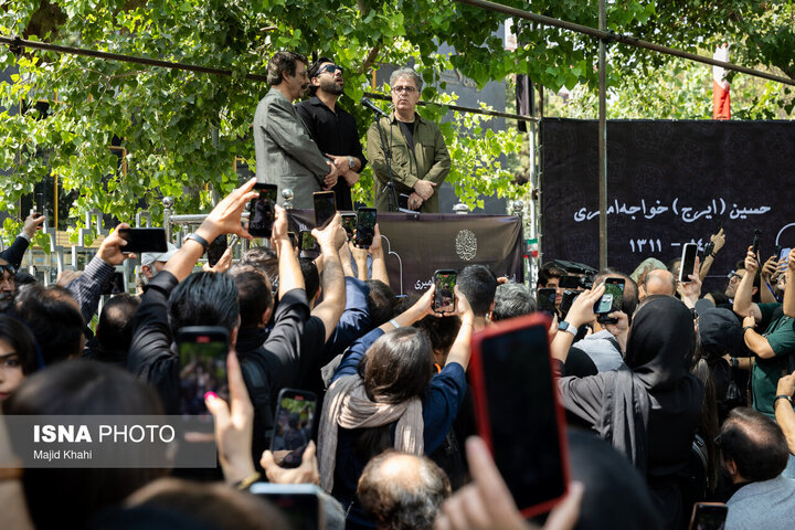 در مراسم بدرقه «ایرج» چه گفته شد؟