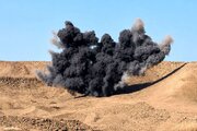 انجام عملیات خنثی‌سازی مهمات عمل‌نشده در محدوده نظامی کنارک
