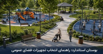 بوستان استاندارد چه ویژگی‌هایی دارد/ راهنمای انتخاب تجهیزات فضای عمومی
