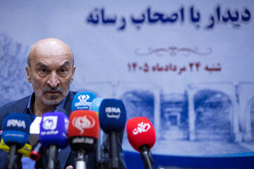 نشست خبری محمدحسین امید رئیس دانشگاه تهران