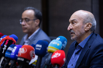 نشست خبری محمدحسین امید رئیس دانشگاه تهران