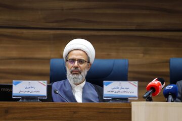 حجت الاسلام و المسلمین رضا نوری در سفر  وزیر ارتباطات به خراسان شمالی