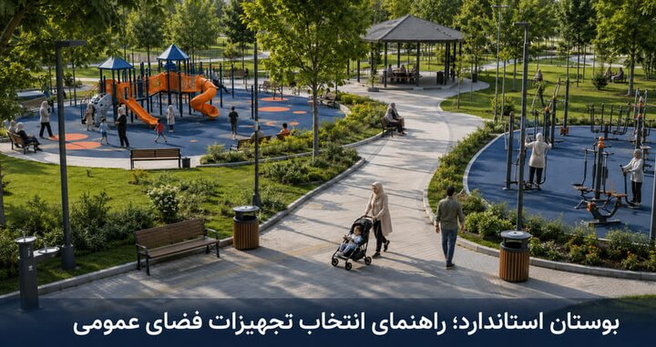 بوستان استاندارد چه ویژگی‌هایی دارد/ راهنمای انتخاب تجهیزات فضای عمومی