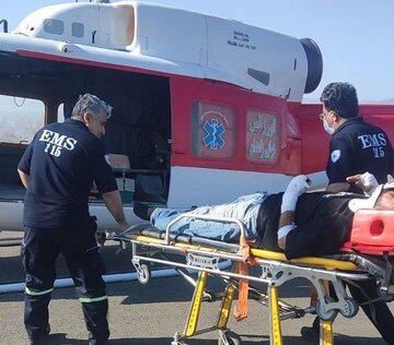بازگشت اورژانس هوایی دانشگاه علوم پزشکی زاهدان به چرخه خدمت