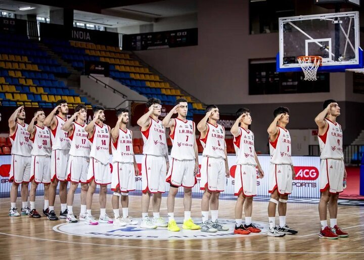 Iran U18 basketball team crushes Sri Lanka 110-42 for second win in Asia Cup