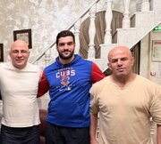 دیدار فردین معصومی با غول سنگین وزن کشتی جهان/ امیررضا با تایمازوف سرشاخ می شود!