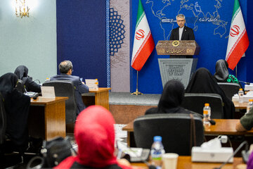نشست خبری هفتگی اسماعیل بقایی، سخنگوی وزارت خارجه