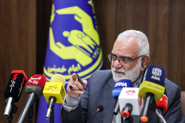 نشست خبری سید مرتضی بختیاری، رئیس کمیته امداد امام خمینی (ره)