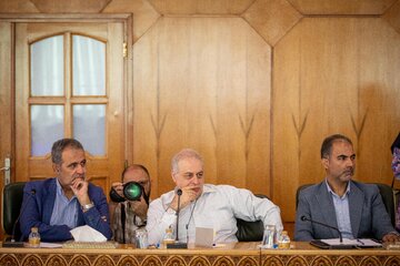 دیدار جمعی از مدیران رسانه‌های کشور با محمدرضا عارف، معاون اول رئیس جمهور