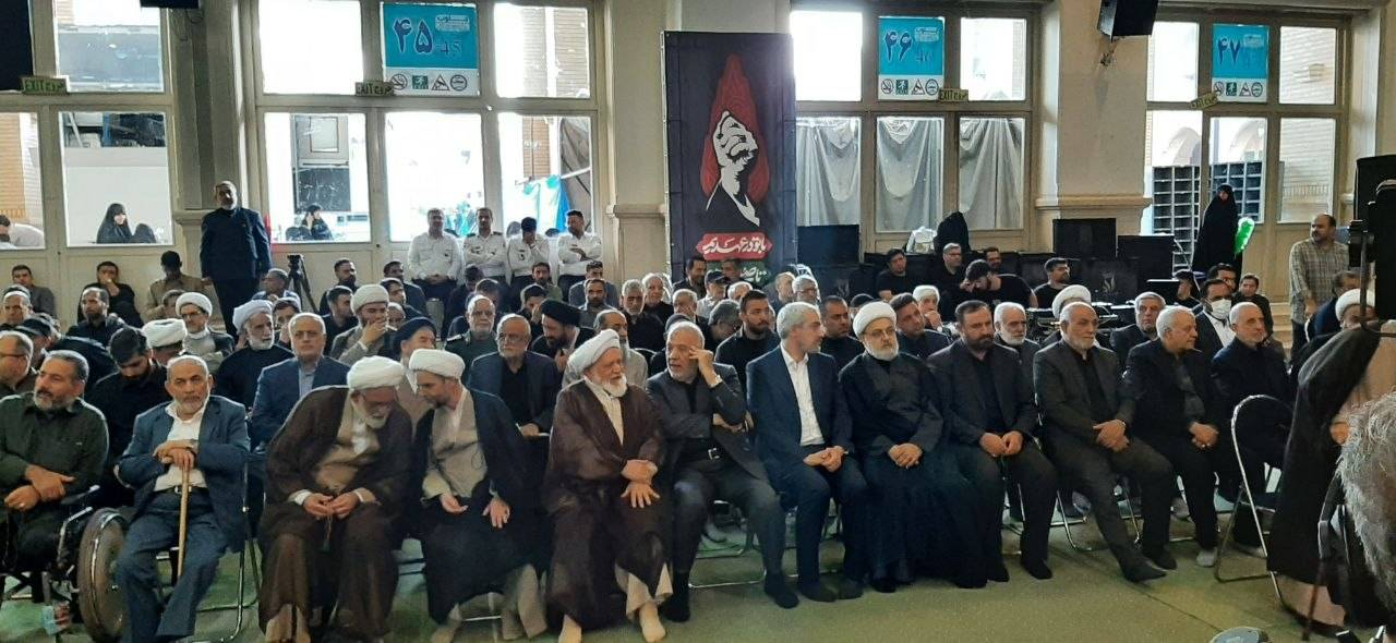 مراسم بزرگداشت چهلم «آقای شهید ایران» در مصلای تهران برگزار شد