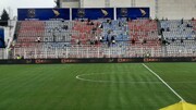 در ورزشگاه شهیدوطنی قائمشهر به روی تماشاچیان استقلال و نساجی باز شد