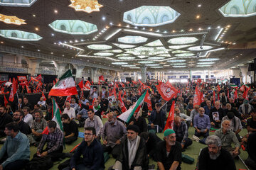 مراسم بزرگداشت چهلم «آقای شهید ایران»