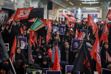 مراسم بزرگداشت چهلم «آقای شهید ایران»