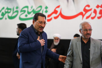مراسم بزرگداشت چهلم «آقای شهید ایران»