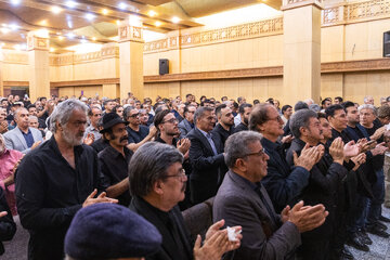 مراسم یادبود مرحوم حسین خواجه امیری (ایرج)