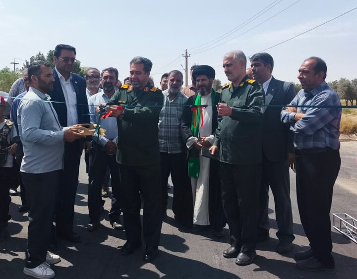 بهره‌برداری از ۲.۵ کیلومتر جاده روستایی ورامین
