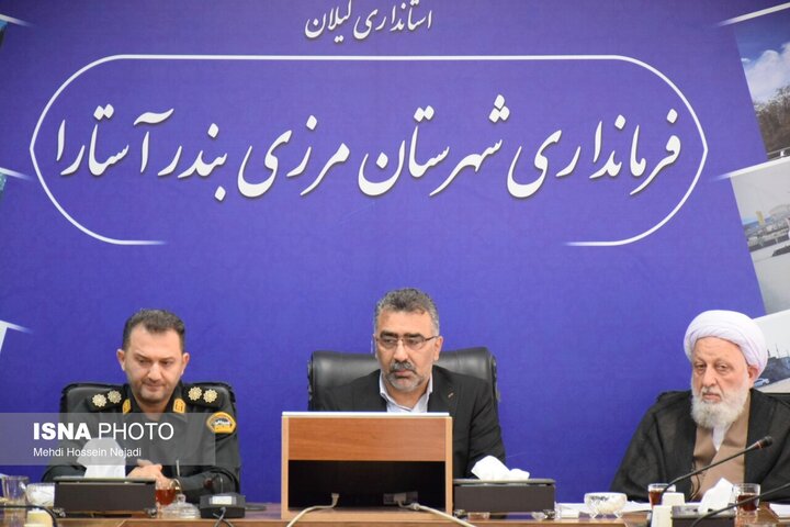 بهره برداری از ۵۰ پروژه هفته دولت در شهرستان مرزی بندر آستارا