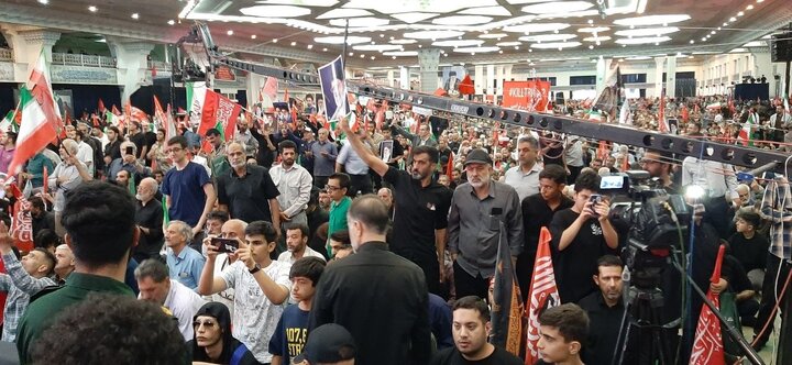 مراسم بزرگداشت چهلم «آقای شهید ایران» در مصلای تهران برگزار شد