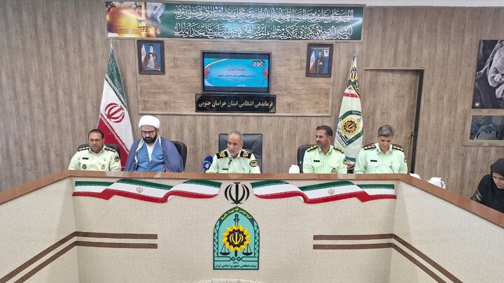 کشف بیش از ۸ تن انواع مواد مخدر در خراسان جنوبی / کاهش ۱۲ درصدی جرائم سایبری 