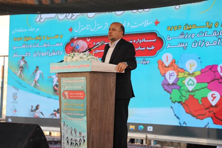 معاون وزیر آموزش و پرورش: ورزش دانش‌آموزی بزرگترین میدان تربیت و امیدآفرینی است