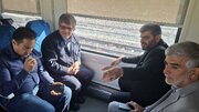 بازدید میدانی مدیرعامل راه‌ آهن از محور ریلی ورامین، قرچک و پیشوا