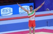 جعفری نماینده ایران در ۶ وسیله قهرمانی جهان ژیمناستیک شد