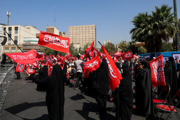 اجتماع «مسجدی‌ها» در میدان فلسطین