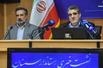 نشست خبری استاندار سمنان