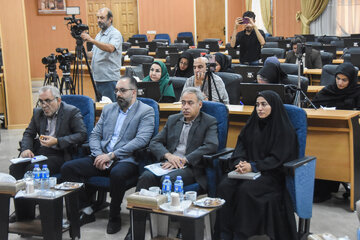 نشست خبری استاندار سمنان