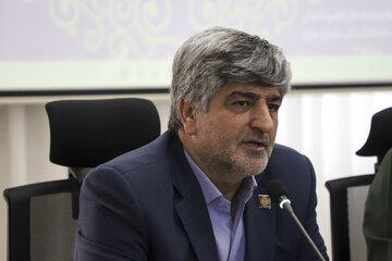 سخنرانی علیرضا حاتمی، رئیس جهاد دانشگاهی خراسان رضوی درنشست نخبگان، مبتکران و فناوران استان در جهاد دانشگاهی خراسان رضوی