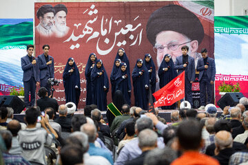 مراسم بزرگداشت چهلم «آقای شهید ایران» - اصفهان