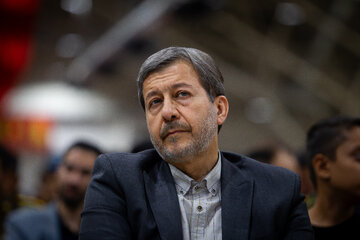 مهدی جمالی‌نژاد، استاندار اصفهان در مراسم بزرگداشت چهلم «آقای شهید ایران» - اصفهان