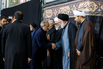مراسم بزرگداشت چهلم «آقای شهید ایران» در حرم مطهر رضوی