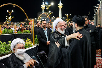 مراسم بزرگداشت چهلم «آقای شهید ایران» در حرم مطهر رضوی