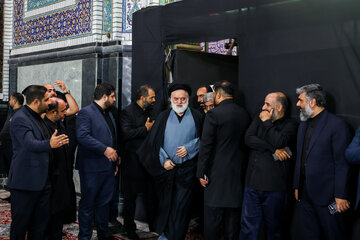 مراسم بزرگداشت چهلم «آقای شهید ایران» در حرم مطهر رضوی