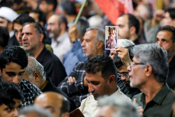 مراسم بزرگداشت چهلم «آقای شهید ایران» در حرم مطهر رضوی