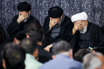 مراسم بزرگداشت چهلم «آقای شهید ایران» در حرم مطهر رضوی