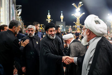 مراسم بزرگداشت چهلم «آقای شهید ایران» در حرم مطهر رضوی