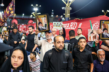 مراسم بزرگداشت چهلم «آقای شهید ایران» در حرم مطهر رضوی