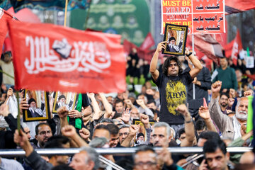 مراسم بزرگداشت چهلم «آقای شهید ایران» در حرم مطهر رضوی