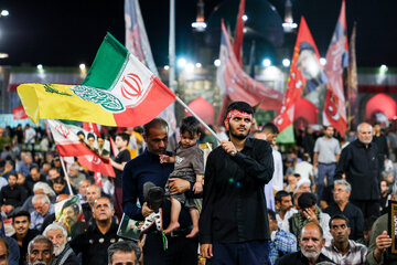 مراسم بزرگداشت چهلم «آقای شهید ایران» در حرم مطهر رضوی