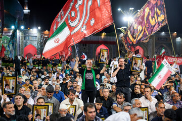 مراسم بزرگداشت چهلم «آقای شهید ایران» در حرم مطهر رضوی