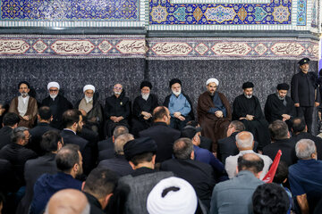 مراسم بزرگداشت چهلم «آقای شهید ایران» در حرم مطهر رضوی